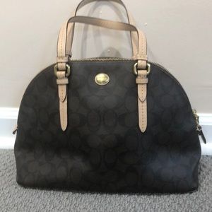 Leather Coach Satchel